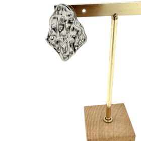 Boucles d'oreilles martelées